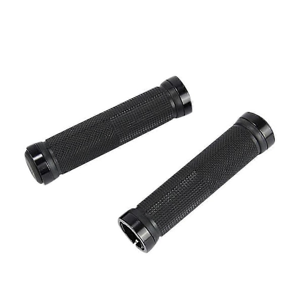 2 STK Sykkel Mountainbike MTB Håndtak Grips Black