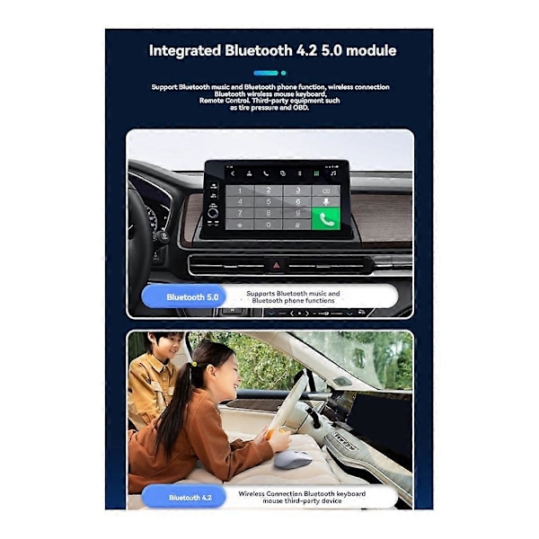 SM6115 CarPlay Ai Box Langaton Adapteri Carplay Android Auto Kannettava Carplay