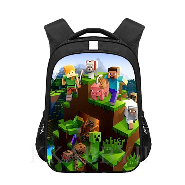 16 tum Mochila Barn Skolväska Barn Tecknad Anime Tryckt Skolväska multi