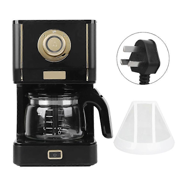 Bryggkaffebryggare Justerbar Automatisk Filterkaffemaskin för Hemmakontor