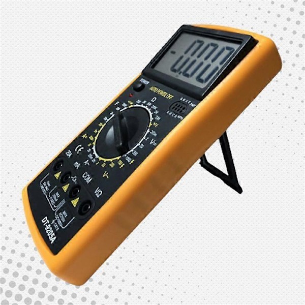 DT9205A LCD Digital Multimeter Portabel AC DC Volt Voltmeter Amperemeter Ohm Spänning Kapacitans Resistans Testare Meter