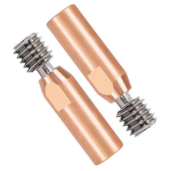 3 st Alla Metall Bi-Metall CR10-Crazy Heat Break Hals för 3 V2 5 -10S Pro Hotend för 3D-skrivare