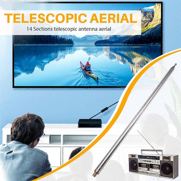 5,6M Pisk Antenne Stang til HF Radio Positiv V Antenne GP Antenne Teleskopantenne DIY M10 Kortbølgeantenne