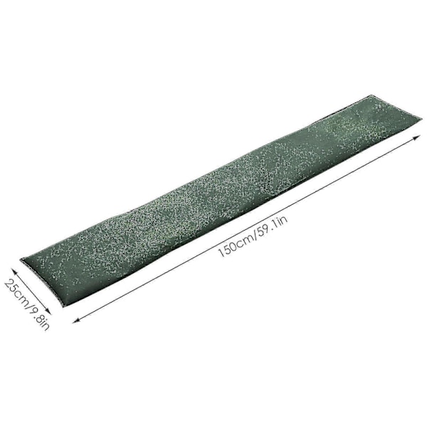 Genanvendelige vandaktiverede oversvømmelsesbarrierer, robust absorberende forebyggelse, opbevaringspose 25*150cm