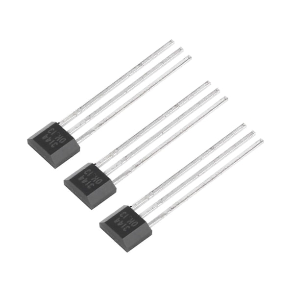 10st/lot A3144 3144E OH3144E Hall Effekt Sensor BRYTARE TO-92UA 3pin SIP