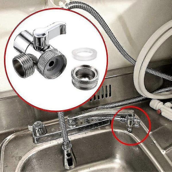 Kranadapter Diskho Splitter Omledningsventil Vattenkran Koppling G