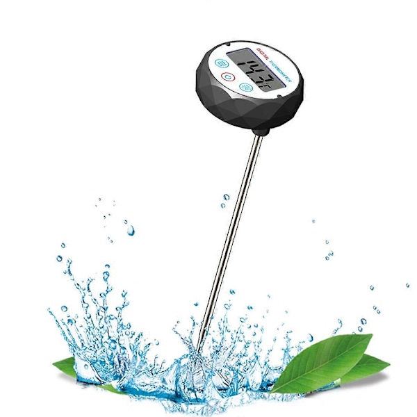 Bærbar Matlaging Melk Kjøtt BBQ Grill Kaffe Probe Termometer Testing Elektronisk Test Måler B