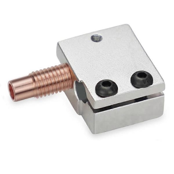 3 st Alla-Metall V6-Crazy Heat Break Koppar & Rostfritt Stål 3D-Skrivarmunstycks Hals för 1,75mm V6 HOTEND Värmeblock