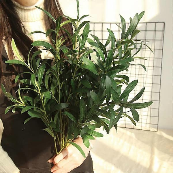 Mote Kunstig Blomst Grønn Kunstig Grønn Plante