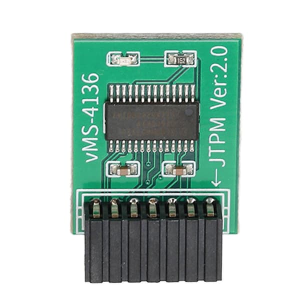 TPM 2.0 Modul LPC Gränssnitt Stabil Hög Säkerhet Tåligt Material 14Pin LPC Modul för MSI Trusted Platform Moderkort
