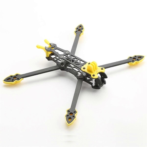 225MM Traverseringsramme, Langdistanceflyveramme, Fjernbetjenings Traverseringsmaskine Tilbehør Gul med Print