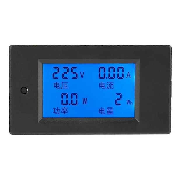 PEACEFAIR PZEM-021 LCD Display Digital AC Spænding Strøm Effekt Energimåler 20A AC80-260V