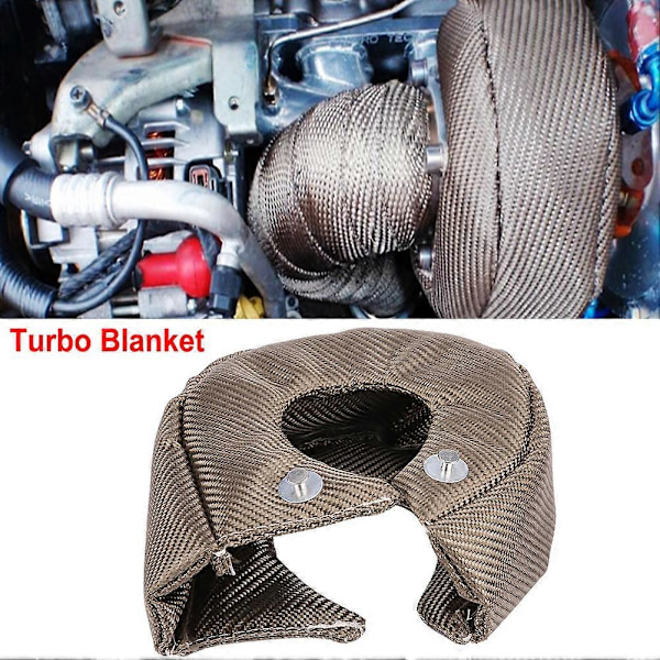 Turbo Tæppe Varme Skjold Dækning Barriere Turbo Oplader Dækning Wrap til T3 Turboladere