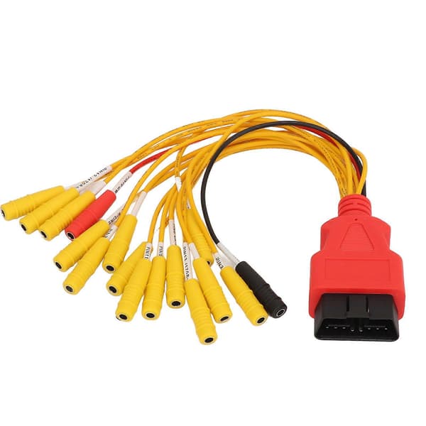 16-benet jumperkabel Sikker forbindelse Hun OBD-stik Diagnostisk kabel Universal til bil SUV Lastbil