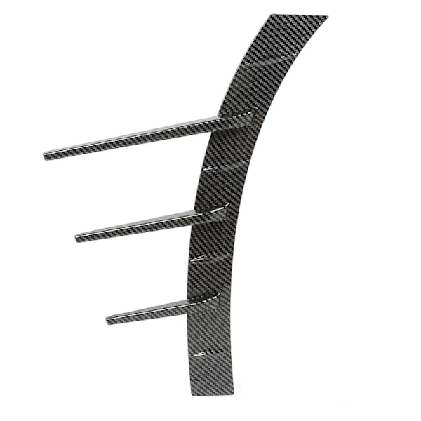 4 stk. Sidehjuls Øjenbryn Spoiler Stilfuld Robust Kofanger Sidehjuls Splitter Erstatning til Benz C?Klasse W206 AMG Line C43 Kulfiberstil