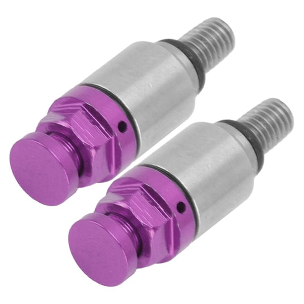 2st M5x0.8 Luftningsventil för gaffel i aluminiumlegering, tryckavlastningsventil, ersättning för CRF150R CR125R CR250R CRF250R Lila