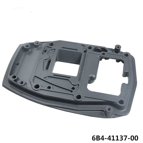 6B4-41137 Udstødningskanal Manifold Plade til Påhængsmotor 2 Takts 15D 9.9HK 15HK 6B4-41137-00 6B4-41137-00-5B