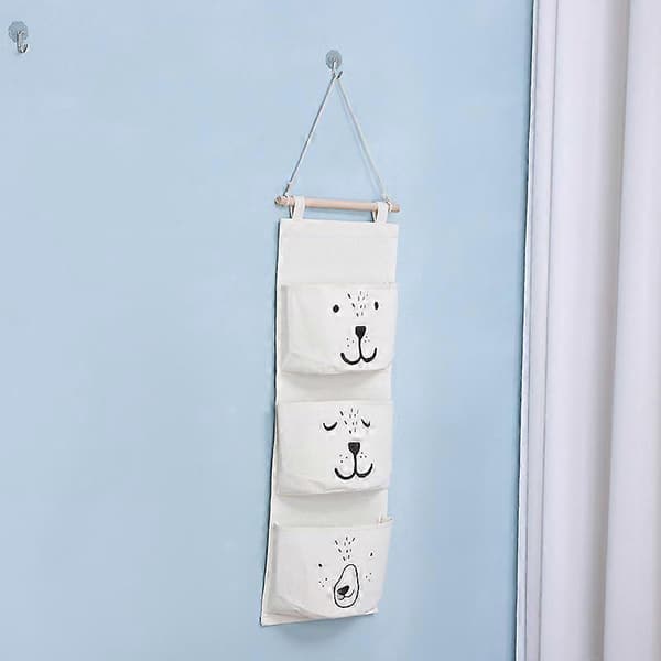 Hängande organiseringsficka, förvaringsväska, för sovrum, badrum, kök 22*60cm