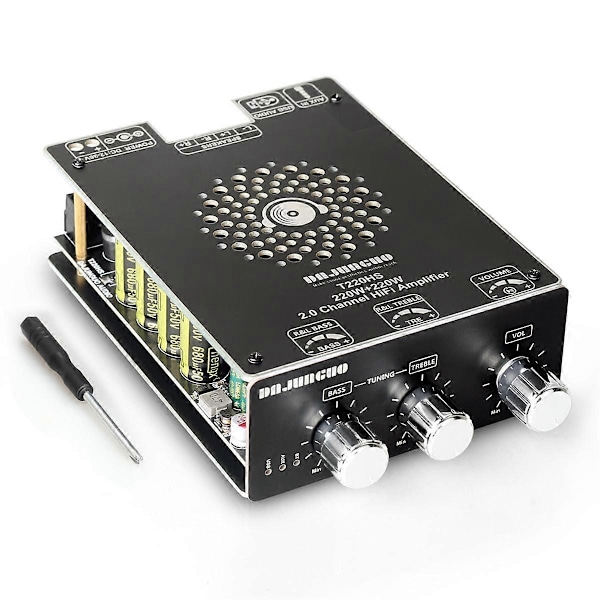 T220HS Bluetooth Forstærkerkort 220W+220W Stereo Kanal HiFi Forstærker TPA3251 Bluetooth 5.2 Lydmodul