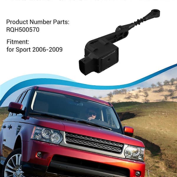 Bil Front Venstre Høyde Sensor Lysnivåsensor RQH500570 for Sport 2006-2009