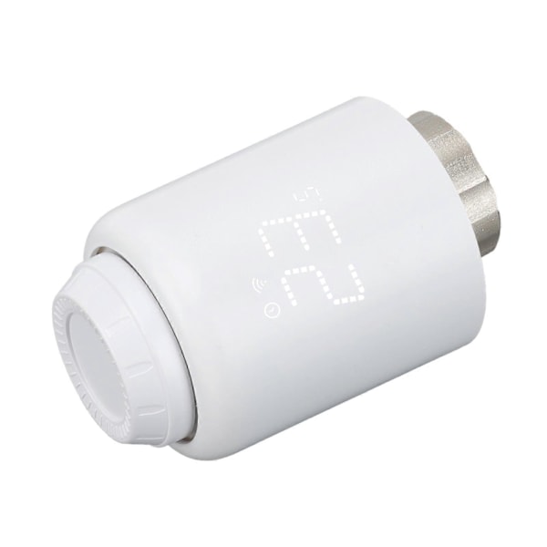 Smart Termostat Radiator Roterbar Skjerm Programmerbar Tidsplan Intelligent Radiator Termostatventil for Zigbee