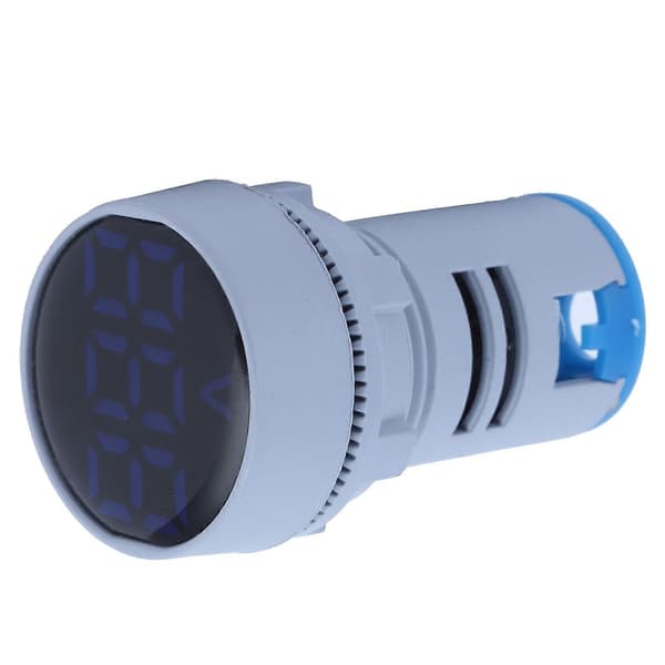 AD16?22DSV Spændingssignalindikator Lyspanel Digitalt Voltmeter Indikator 60~500V AC Blå