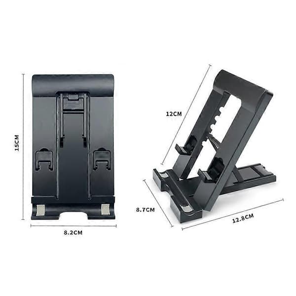 Bordtablet Computer Stand Multi-Trin Foldbar Bærbar Bord Student Læringsmaskine Stand til (Hvid)