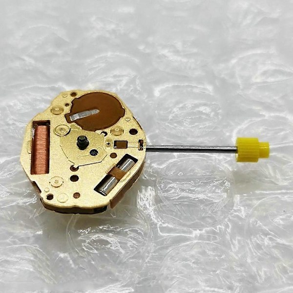 Quartz Urverk med Justeringsstam Men Utan Batteri för 2 Stift för Japan Miyota GL20
