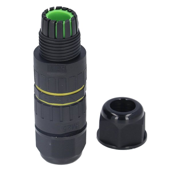 IP68 Vedenpitävä Liitin Piha Ulkokäyttö Suora Läpi 5-Ytiminen Liitin M25 10-14mm