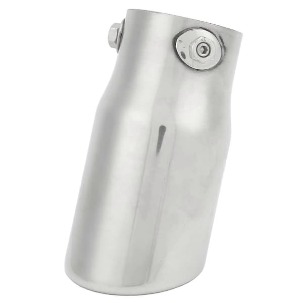 Eksosrør Rustfritt Stål Halerør Innløp 63mm Utløp 76mm Lengde 150mm Universal for Bil