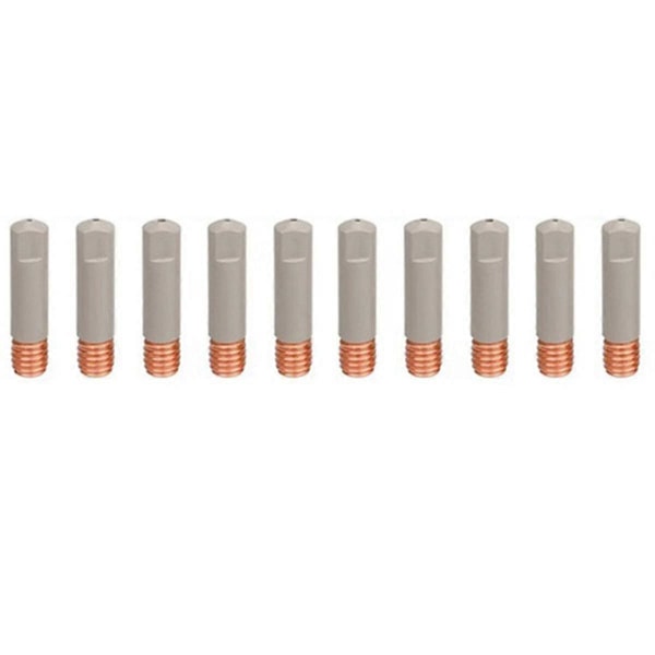 10 st MB15AK Svetstips Belagd Skydd M6 Gasmunstycke 0.8mm MIG Svetsverktyg Delar