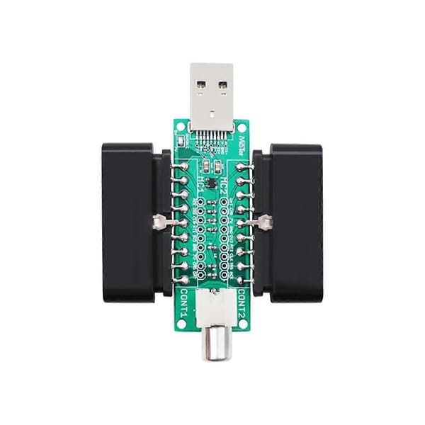 For SNAC PSX Kontroller Konverter med USB-kabel for MiSTer FPGA - Analog/Digital IO Board Tilbehør