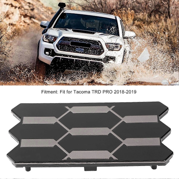 Front Grill Garnish Radar Sensor Dæksel 53141?35060 Passer til Tacoma TRD PRO 2018?2019