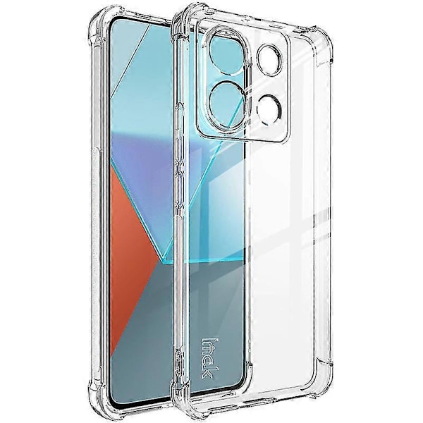 Skal för Xiaomi Redmi Note 13 Pro 5g Anti-scratch Tpu Skydd Airbag Hörn Anti-fall Telefonskal Transparent