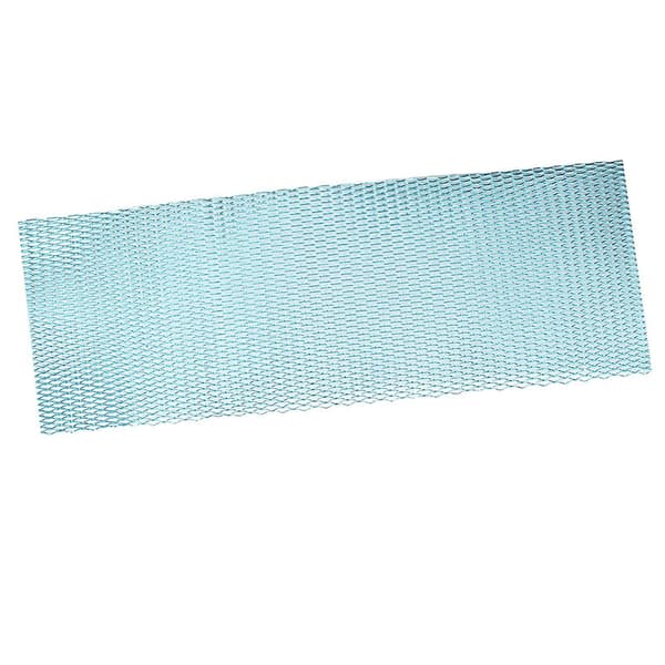 Bil Front Center Grill Rhombisk Mesh Stabil Struktur Aluminium Universal Pasform til Biler Blå