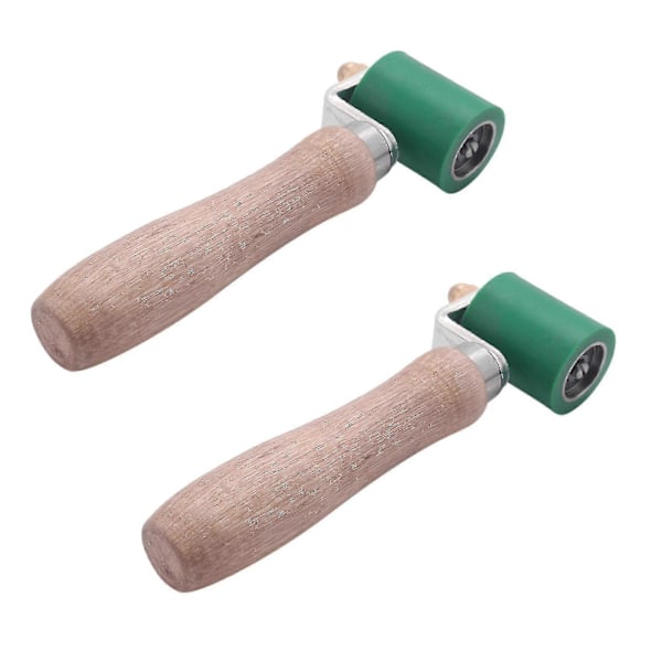2x 40mm Silikonisauman Käsinpainetela Kuumailma-vinyylihitsaukseen