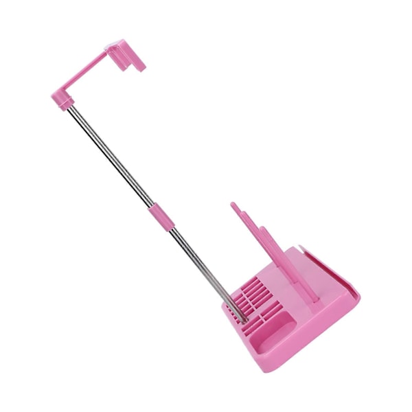 Trådställ 3 Spolhållare Lättvikt Hushållssymaskin Verktyg för Quilting DIY Rosa