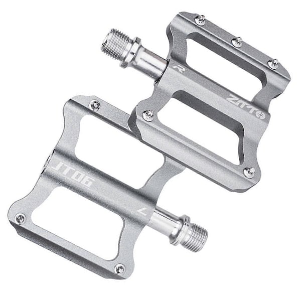 Racercykel Ultralet Flad Pedal Aluminium Legering Cykel Lejer Anti-Slip Folde Pedaler Cykling Titanium