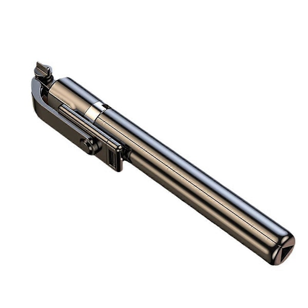 1.7M Bluetooth Selfie Stick Anti-Shake Mobiltelefon Gimbal Stabilisator Sammenleggbar Monopod for Mobil Live Sending