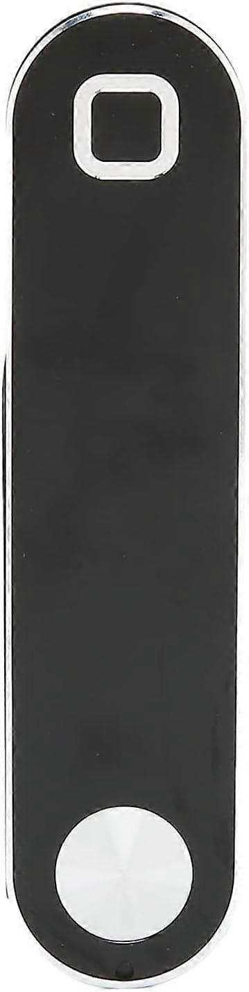 Magnetisk telefonholder for bærbar PC, sammenleggbart sidefeste for datamaskin (Svart)
