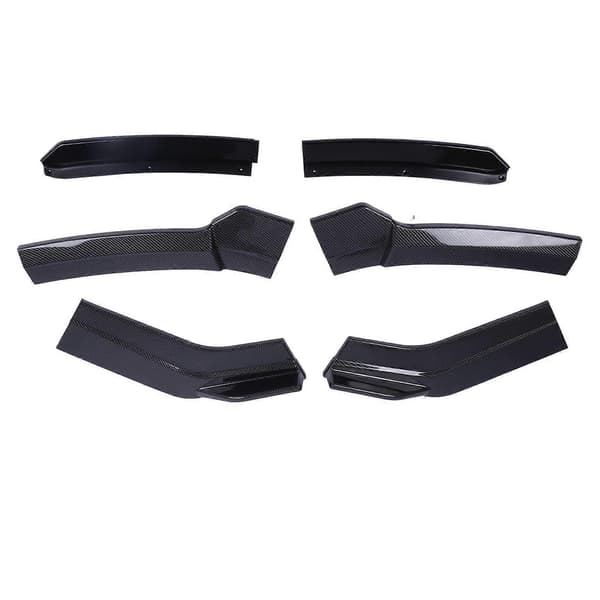Frontfanger Splitter Karbonfiber Stil Fanger Spoiler Diffuser 170cm Lengde Erstatning for Accord Civic