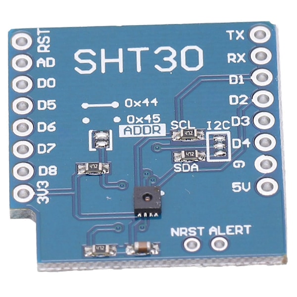 Temperatur- och fuktighetssensormodul Hög Noggrannhet I2C-port Elektronisk Komponent D1 Mini SHT30