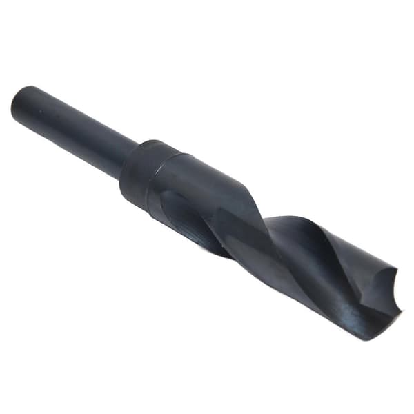 Reduserte Skaft Bor HSS Twist Rett 1/2in Skaft Boreverktøy 21.5mm Svart