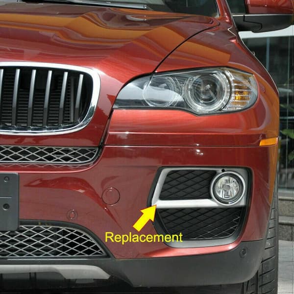 51117312595 51117312596 Støtfanger Tåkelys Grill Deksel Trim for - E71 X6 2012 2013 2014