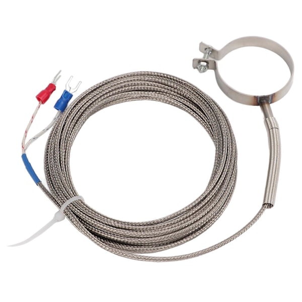 Termoelementgjenge Høy Sensitivitet Bredt Måleområde 0?400C Multi Størrelse Temperaturkontroller Probe for Industri 5 Meter