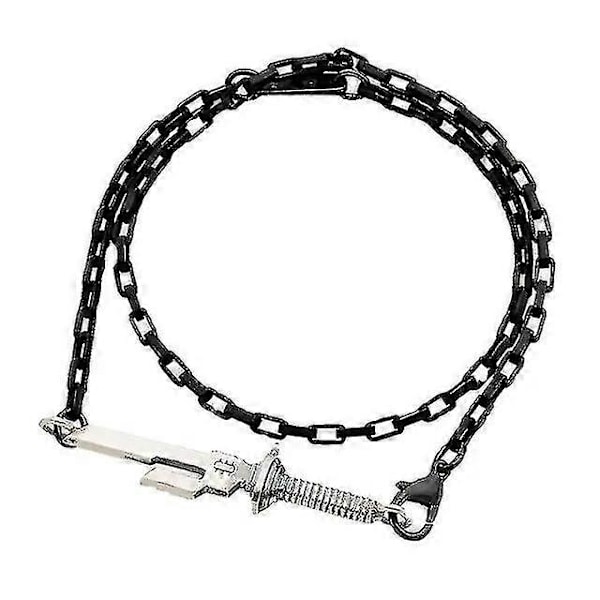 Anime Jujutsu Kaisen Fushiguro Toji roolipelikaulakoru miesten Auringon miekka -riipus kaulakoru koru Bracelet