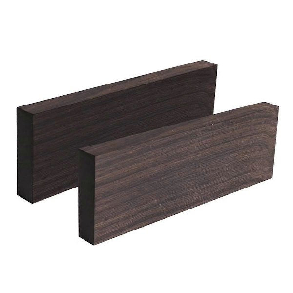 4 st Obehandlade Ädelträ Plankor för DIY Gitarrtillbehör Elgitarr Gitarr Musik Gitarrist 120x40x10mm