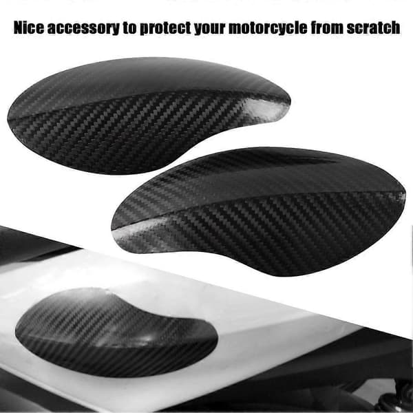 Kulfiber Patch Ridsefast Dekoration til Yamaha Xmax300 Motorcykel