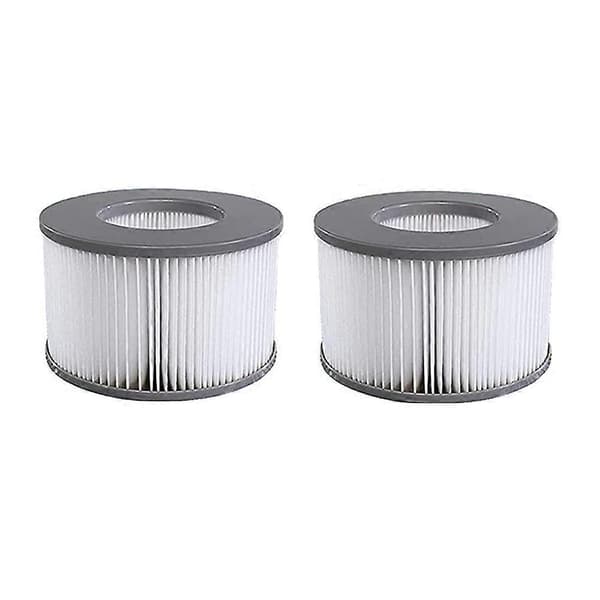 Sett med 2 filterpatroner til MSPA oppblåsbart spa, filtre for oppblåsbart spa