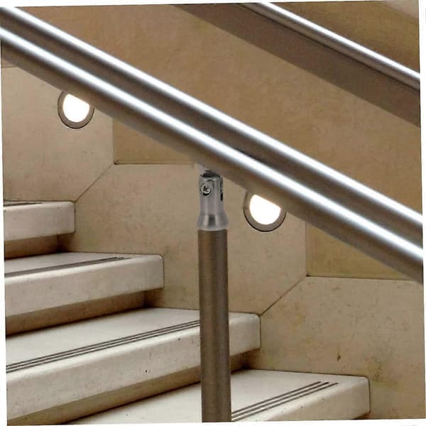 6 st Trappräckesfästen, Väggfästen för Ledstång och Balustrad, Armstödsfästen